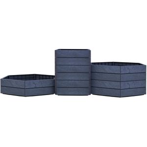 Produktbild für Hochbeet Garantia Ergo Vario 3 Stone, Kunststoff