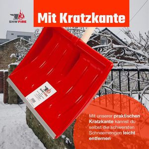 Produktbild für Schneeschieber SHW 54965, mit D-Griff