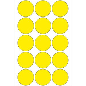 Produktbild für Markierungspunkte Herma 2271, gelb