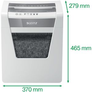 Produktbild für Aktenvernichter Leitz 8002 IQ Office P5, weiß