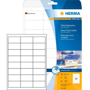 Tiefkühletiketten Herma 4389 Special