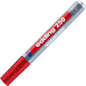 Produktbild für Whiteboardmarker Edding 250, rot