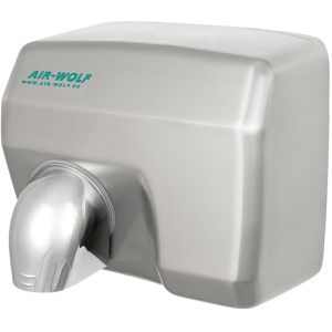 Produktbild für Händetrockner Air-Wolf Serie E, 10-230, Warmluft, silber