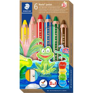 Buntstifte Staedtler Noris junior 140 C6, 3in1
