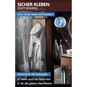 Produktbild für Klebehaken 4smile MZ-SR-F3S-4S