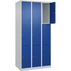 Produktbild für Schließfachschrank CP-Möbel Classic Plus, blau