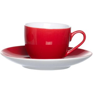 Produktbild für Untertasse Ritzenhoff&amp;Breker Doppio, rot