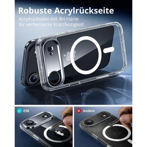 Produktbild für Handyhülle ESR Classic Hybrid HaloLock, MagSafe, transparent