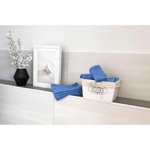 Produktbild für Waschlappen Zollner Elba II, royalblau, 16 x 21 cm