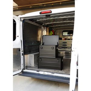 Produktbild für Alubox Alutec Classic 142 Black, 142 Liter