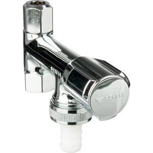 Produktbild für Gerätezusatzventil SCHELL Comfort 033740699, verchromt