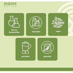 Produktbild für Zucker Monte-Nativo brauner Kokosblütenzucker, BIO