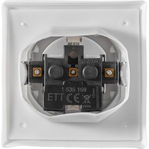 Produktbild für Steckdose McPower Flair IP44, Unterputz