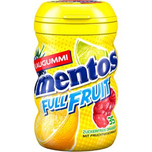 Mentos Kaugummis Full Fruit, 35 Dragees