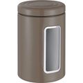 Vorratsdose Wesco Classic Line 321206-57, Metall 2 Liter, luftdicht, warm grey, rund