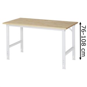 Arbeitstisch Rau Tom, höhenverstellbar