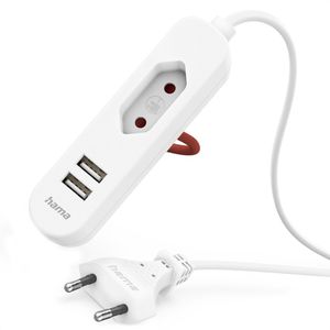 Produktbild für Steckdosenleiste Hama 223202, mit 1,9m Kabel