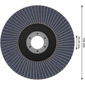 Produktbild für Fächerschleifscheibe Bosch X451, 2608626179