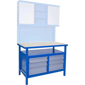 Produktbild für Werkbank Güde P 1200 SS, 40930, blau