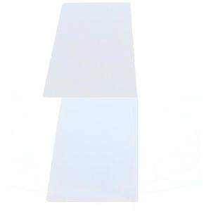 Produktbild für Wandregal jankurtz FLEUR, 491809, weiß