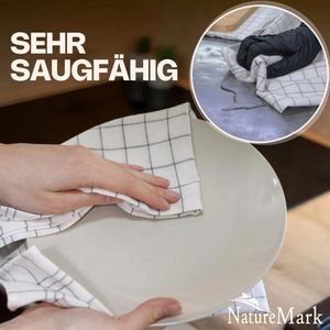 Produktbild für Geschirrtuch NatureMark 50 x 70 cm