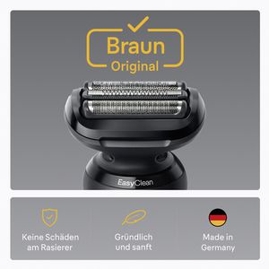 Produktbild für Scherkopf Braun 54B Ersatzscherteil, schwarz