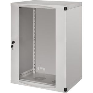 Produktbild für Netzwerkschrank LogiLink Single Section, W15F64G, 19 Zoll