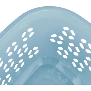 Produktbild für Wäschekorb Keeeper Anton, blau, mit 3 Griffen