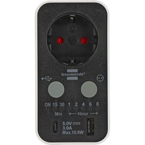 Produktbild für Zeitschaltuhr Brennenstuhl Timer-Steckdose digital