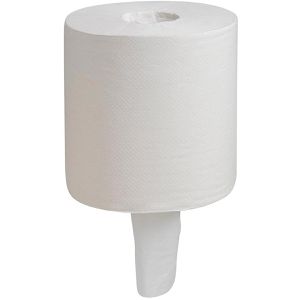 Produktbild für Putztuchrolle Wypall L10 Essential, 7276, aus Zellstoff, weiß