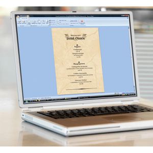 Produktbild für Briefpapier Sigel DP648, Granit beige, A4