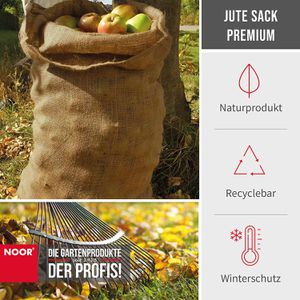 Produktbild für Jutesack NOOR M, 070651152PJM, 2 Stück