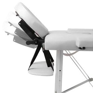 Produktbild für Massageliege vidaXL Massagetisch, aus Aluminium, mit Armlehnen