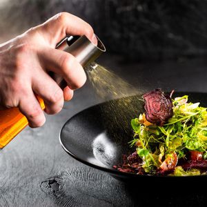 Produktbild für Ölsprüher Relaxdays 10030719, silber, aus Glas und Edelstahl