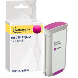 Tinte Böttcher-AG für HP 728, F9J66A