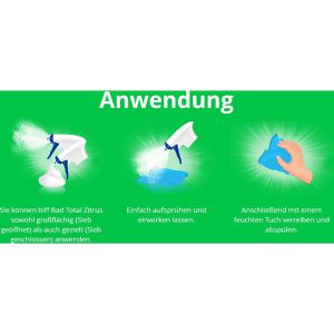 Produktbild für Badreiniger Biff Bad Total Spritzige Zitrone
