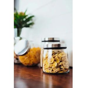 Produktbild für Vorratsglas Montana Content, mit Metalldeckel