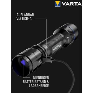 Produktbild für Taschenlampe Varta Night Cutter Pro F30R LED, aufladbar