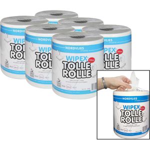 Putztuchrolle Wipex Tolle Rolle, 3480, aus Zellstoff, weiß