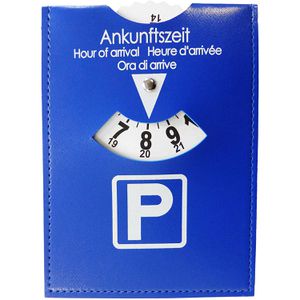 Parkscheibe HP-Autozubehör aus Kunstleder, manuell