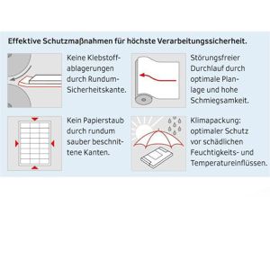 Produktbild für Universaletiketten Herma 5028 Premium, weiß
