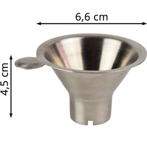 Produktbild für Trichter Peugeot Easy 41489, silber