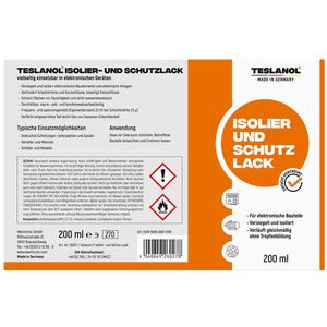Produktbild für Kontaktspray Teslanol Isolier- und Schutzlackspray