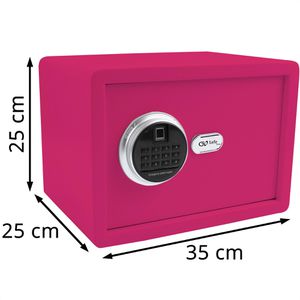 Produktbild für Tresor Olymp GOsafe 120FP, pink