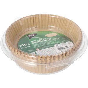Backpapier Papstar für Heißluftfritteusen, Ø 16 cm