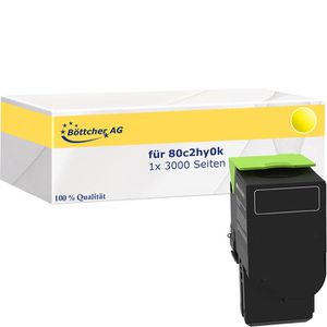Toner Böttcher-AG für Lexmark 80C2HY0