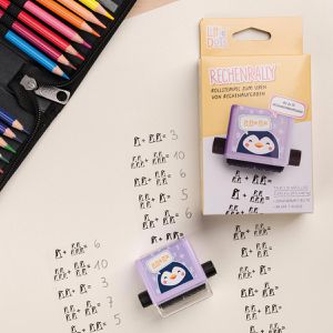 Produktbild für Motivstempel Trodat Little Dots Rechenrally, aus Kunststoff