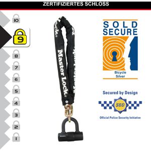 Produktbild für Fahrradschloss Master-Lock 8234EURDPRO
