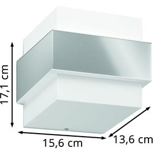Produktbild für Wandleuchte Philips Shovel, aus Edelstahl, für außen (IP44)
