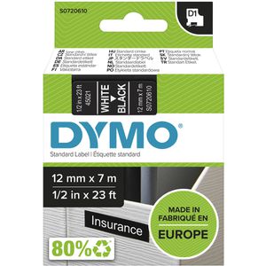 Produktbild für Schriftband Dymo 45021, D1, S0720610, 12mm